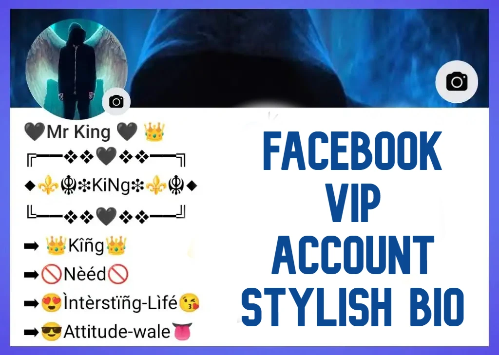 Facebook Vip Account Stylish Bio