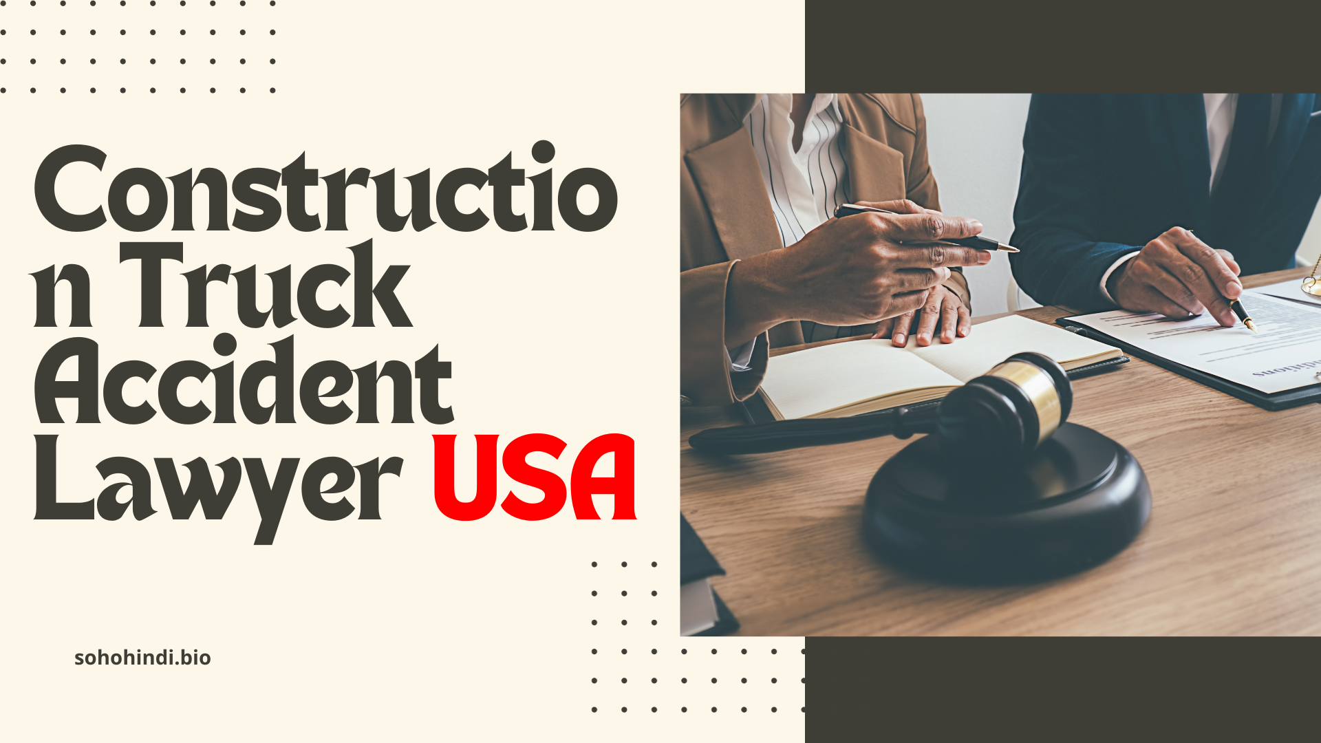 Construction Truck Accident Lawyer USA